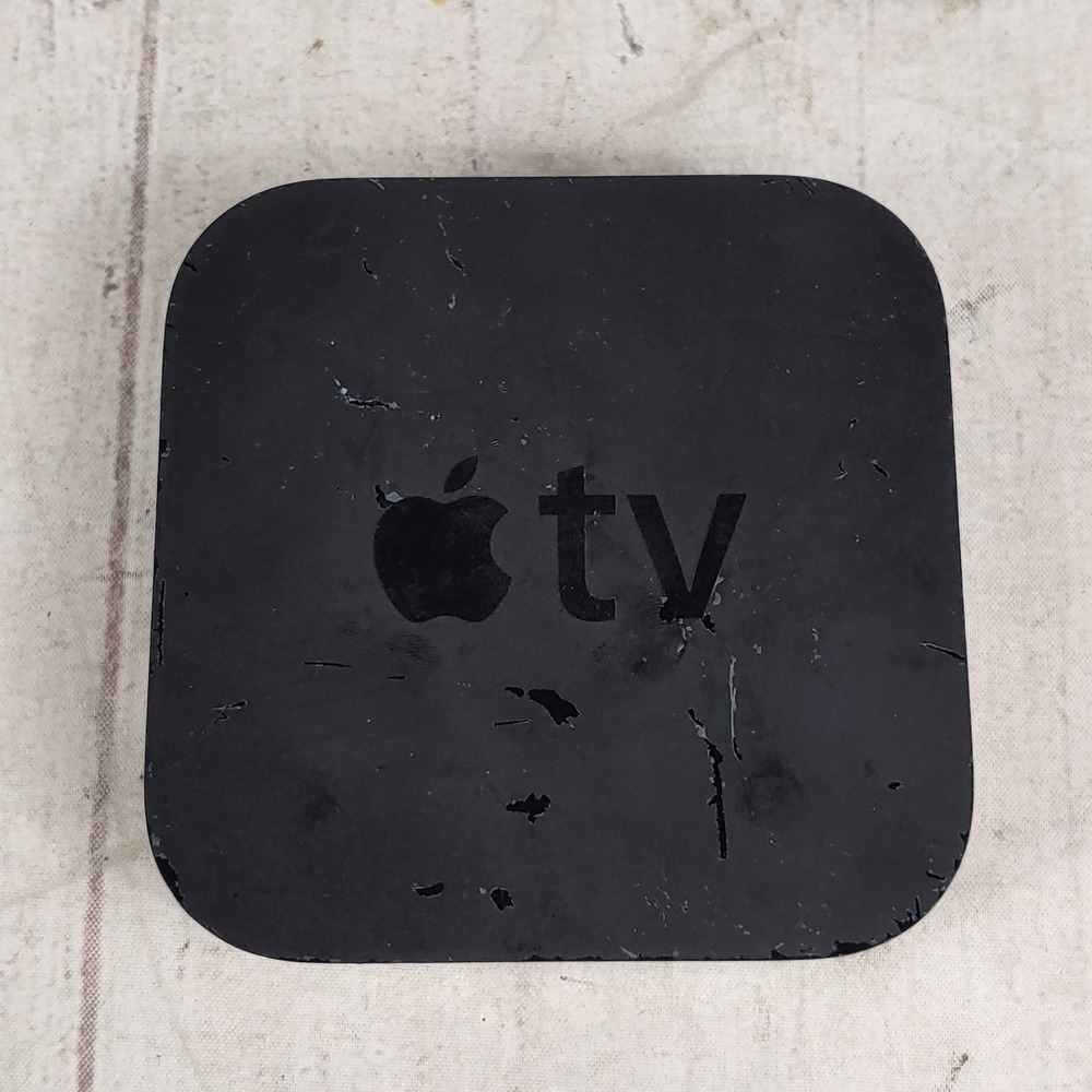 TESTED Apple TV 2nd Generation Model A1378 EMC 2411 Black Streaming Media Player